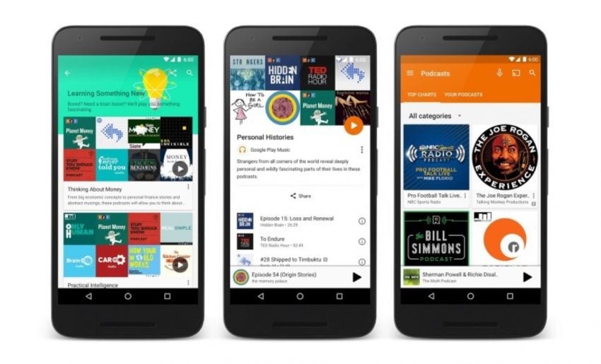 Google Play Musicでポッドキャストを管理する方法