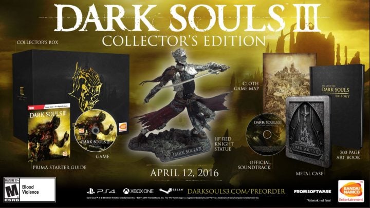dark souls 3 collector's edition