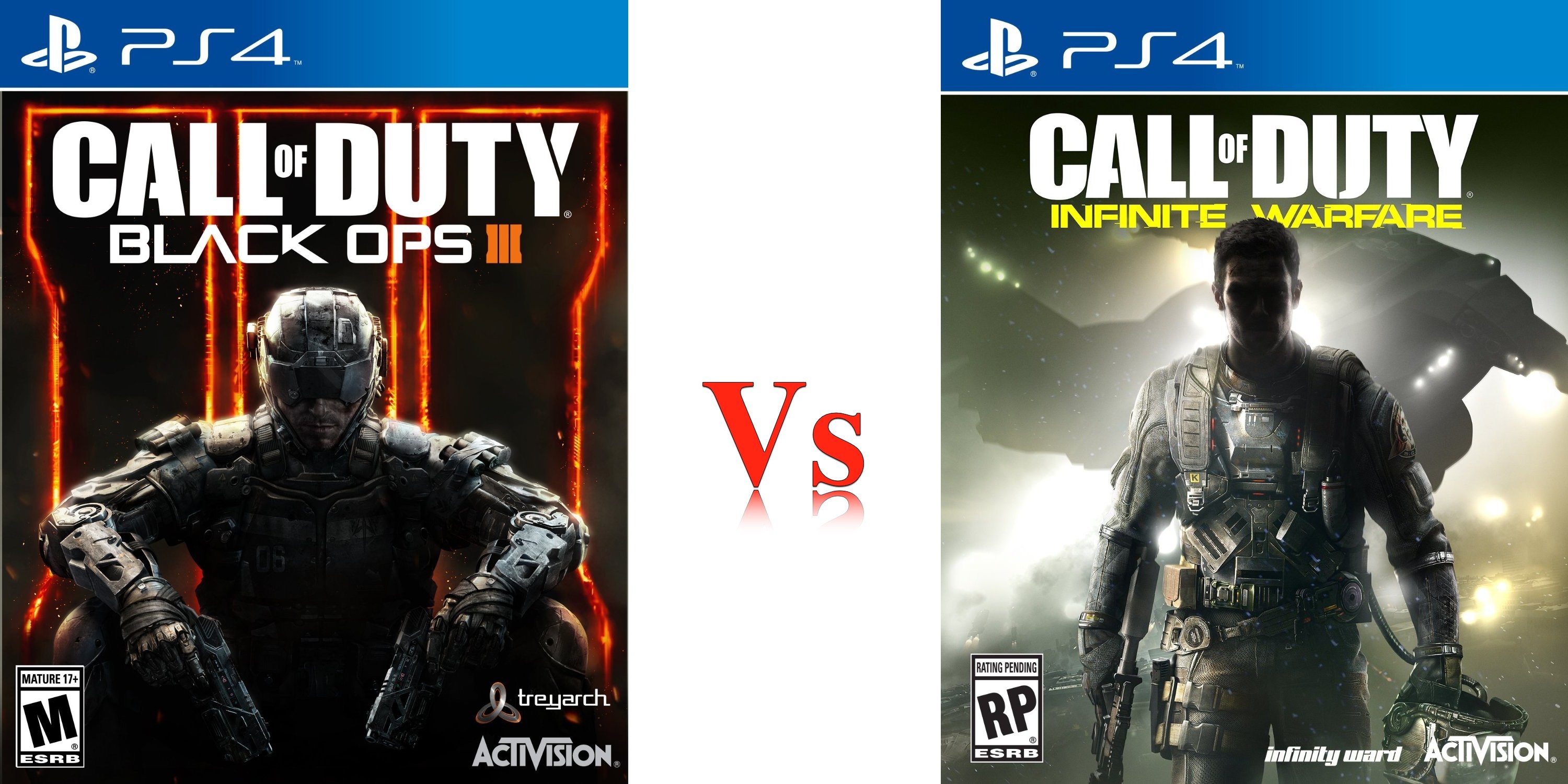 What's new in Call of Duty: Infinite Warfare vs Black Ops 3.