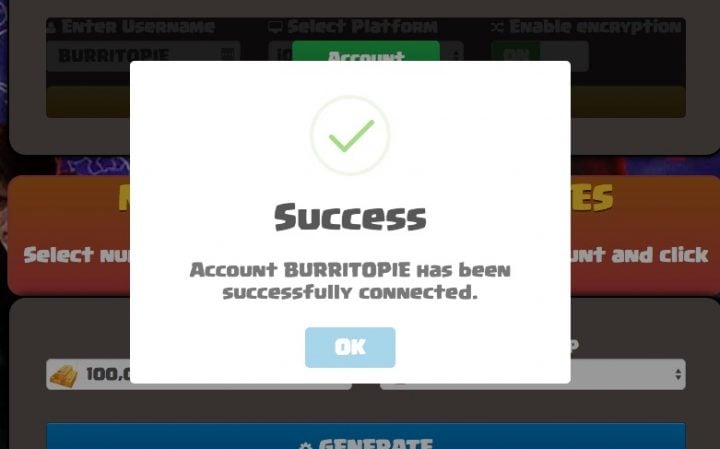 Mobile Strike cheats don't even verify your username.