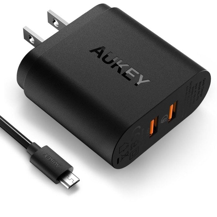 Aukey Dual Port Quick Charge 3.0 Charger