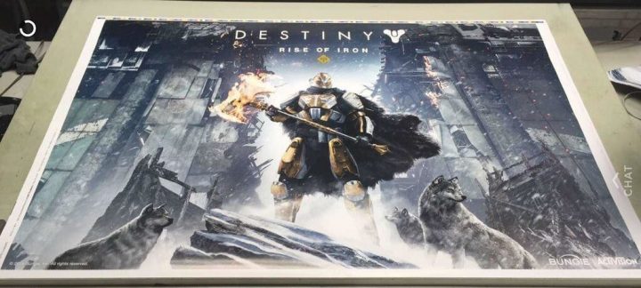The Destiny Rise of Iron posted leaked by the a member of the DestinyTheGame Community