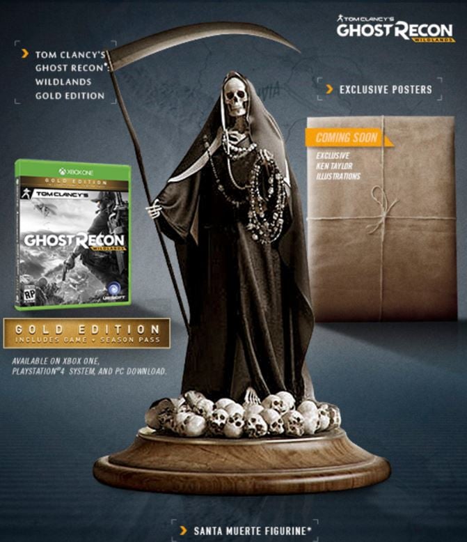 Unboxing de l'édition collector de Ghost Recon Wildlands limitée à 9999 exemplaires