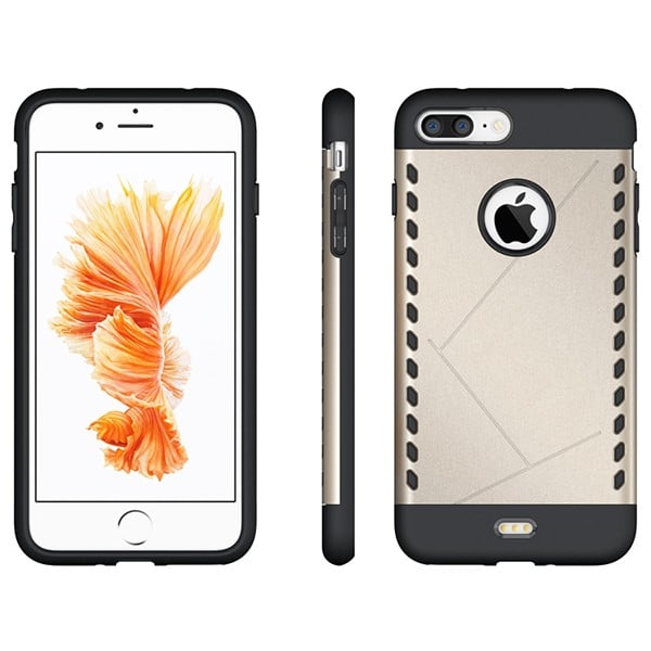 An early iPhone 7 Plus case with smart connector.