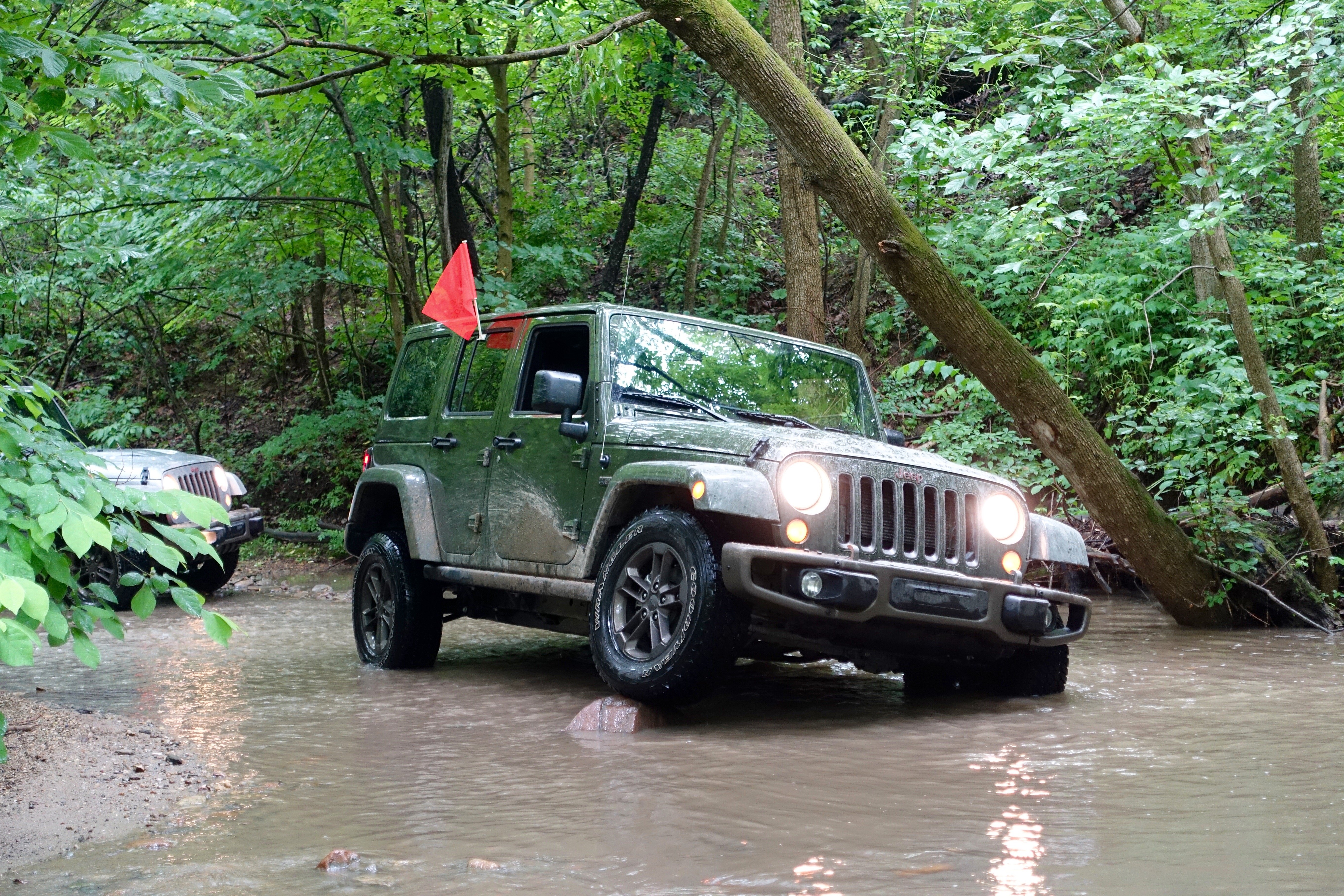 Go almost anywhere in this 2016 Jeep Wrangler Unlimited with the 75th Anniversary package.