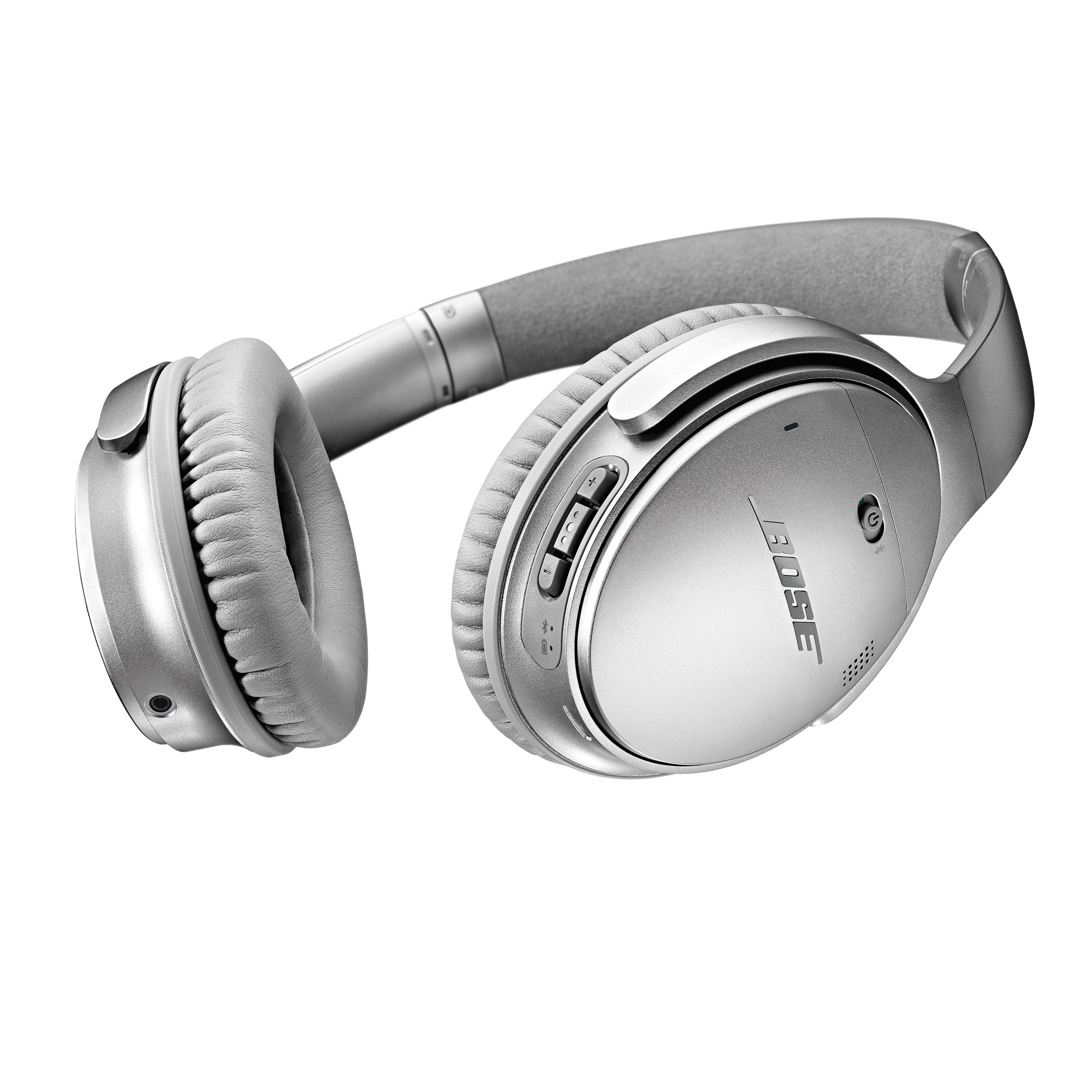 The new Bose QuietComfort 35 bluetooth headphones deliver Bose Active Noise Cancelling and wireless connectivity.