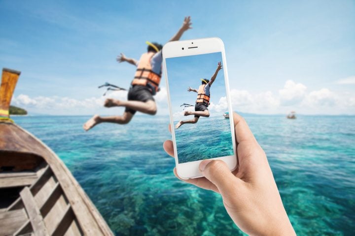 If you're doing this, you may want to buy a cheap waterproof iPhone case.