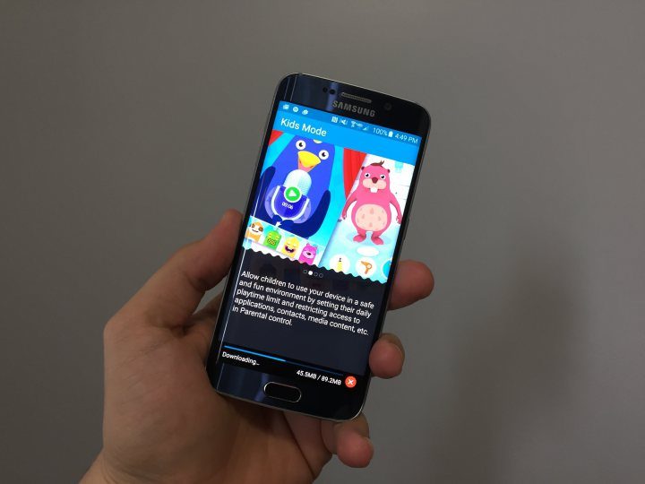 Galaxy S7 Kids Mode
