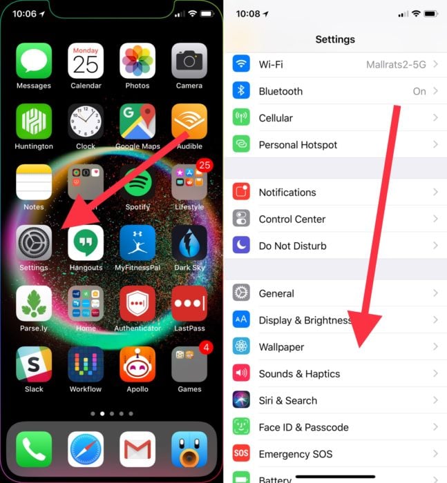 söndürmek Site öncesi map  How to Change the iPhone Lock Screen