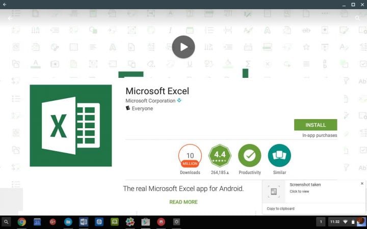 microsoft excel for android