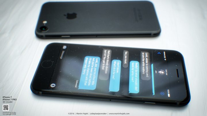 We may see an iPhone 7 in black. (Martin Hajek)