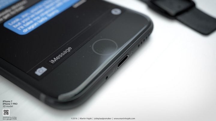 What a new iPhone 7 home button might look like. (Martin Hajek)