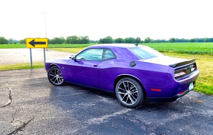 The 2016 Dodge Challenger's exterior is undeniably striking. 