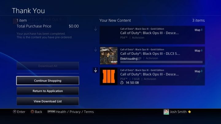 The Black Ops 3 DLC 3 release time is 12:01 AM Eastern.