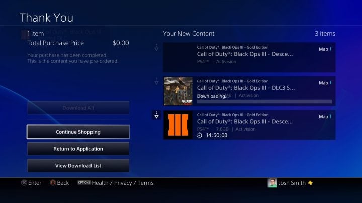 La hora de lanzamiento de Black Ops 3 DLC 3 es a las 12:01 a.m., hora del Este. 