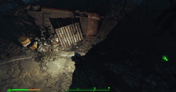 Pipboy Light Cast Shadows