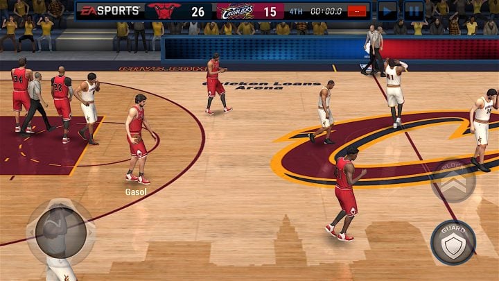 No confíe en los trucos y trucos de NBA Live Mobile. 