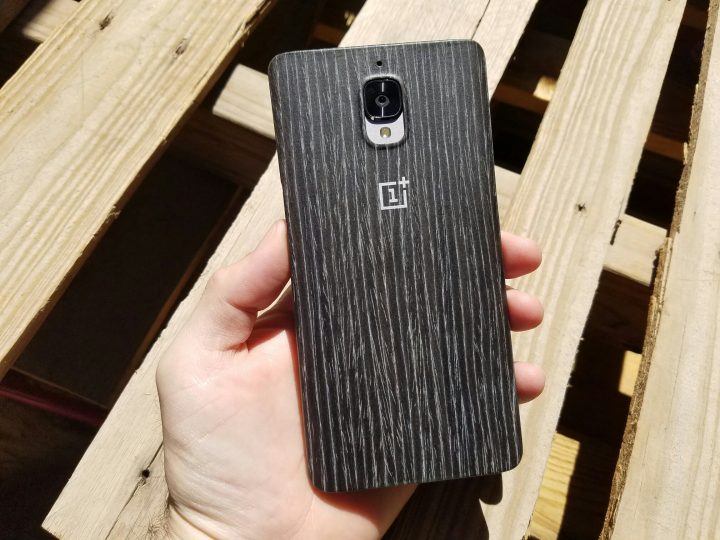 OnePlus Black Apricot Wood Cover