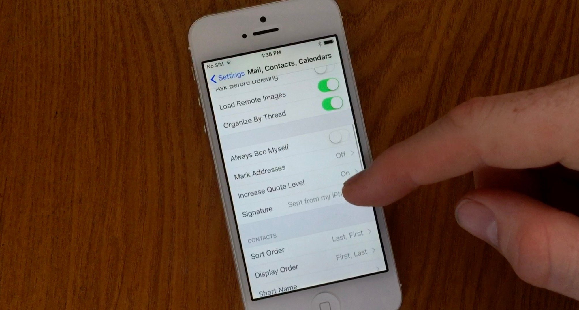 can i use two email accounts on my iphone
