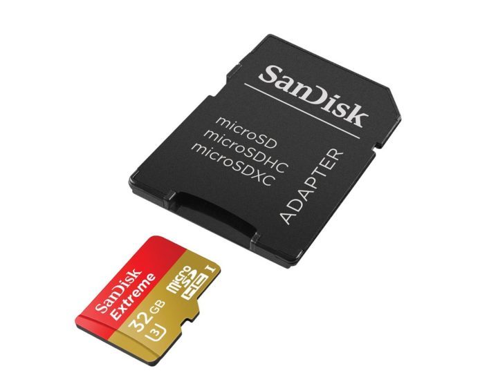 SanDisk Ultra A1 32GB with Adapter