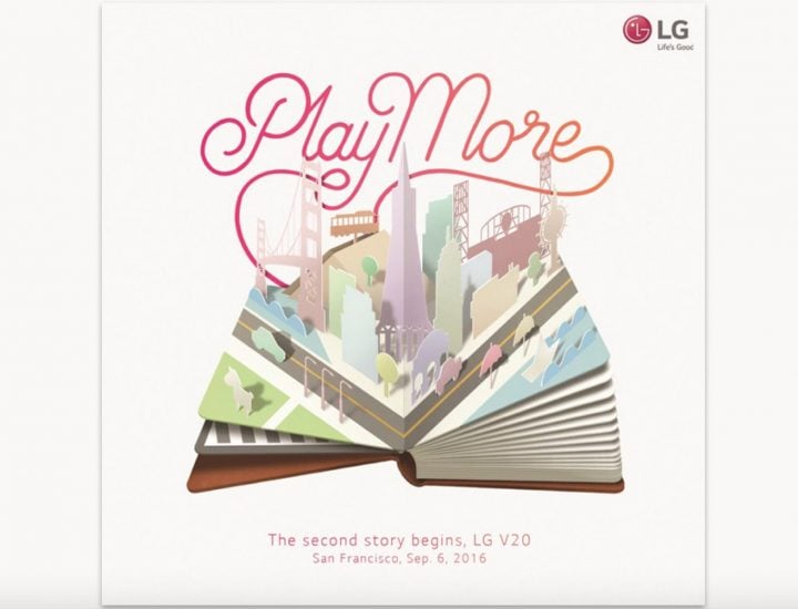 LG V20 Release Confirmed