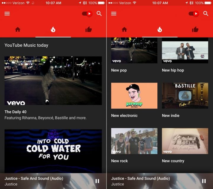 You need to pay for the full set of YouTube Music features, but you get an ad free YouTube experience too.
