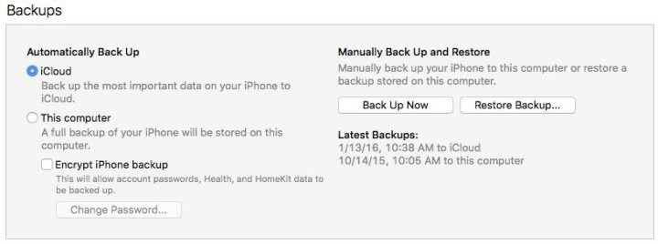 Make sure you have a backup before you start the iOS 10.3.3 downgrade to iOS 10.3.2.