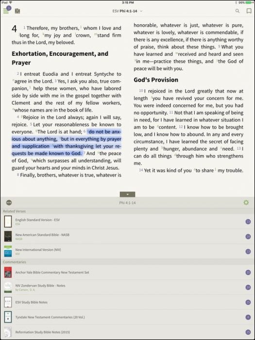 olive tree bible study for ipad