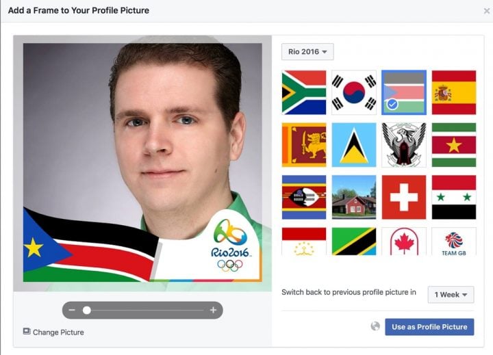 olympics facebook