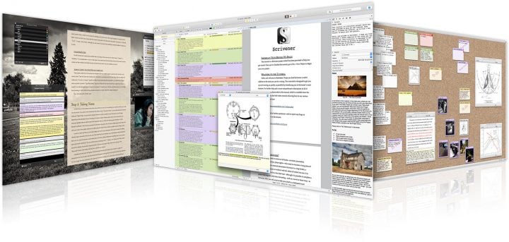 scrivener on mac and ipad