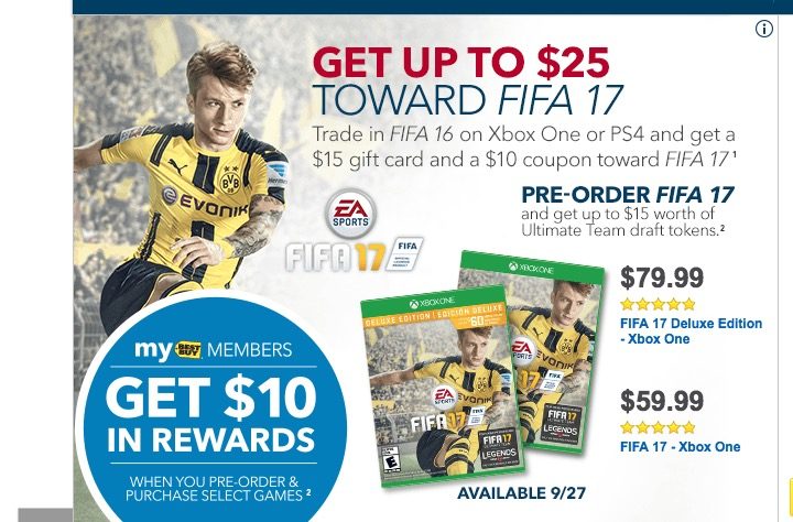 The best FIFA 17 deal you will find.