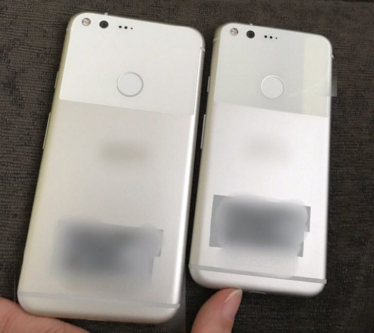 This is the 5.5-inch Google Pixel XL, and smaller 5-inch Google Pixel Phone
