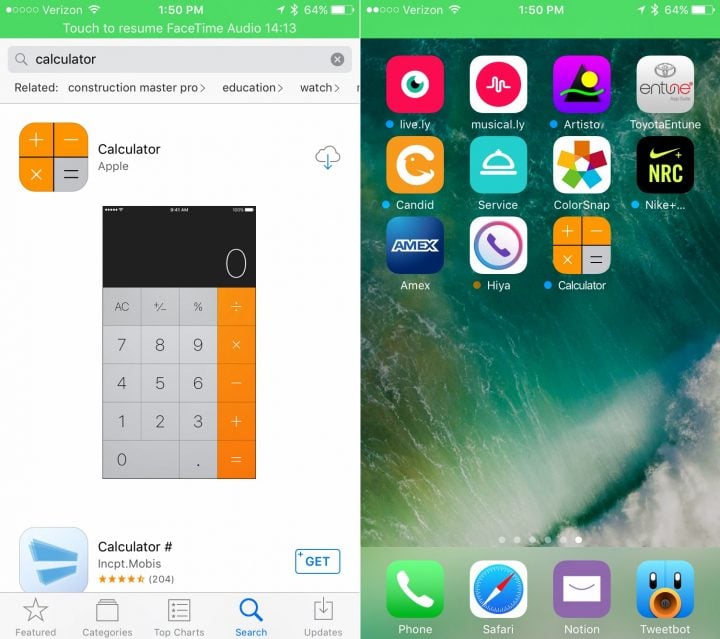 How to re-install stock iPhone apps.