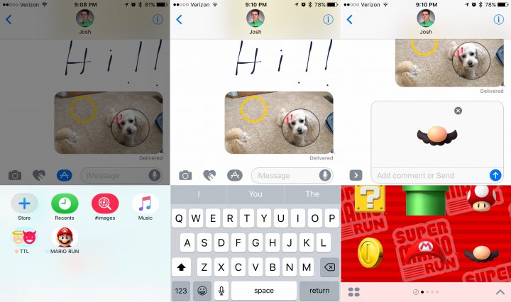 Install IMessage apps from inside Messages in iOS 10.