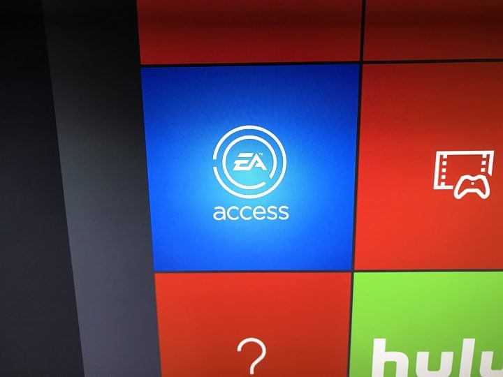 Open the EA Access app to find the FIFA 17 trial.