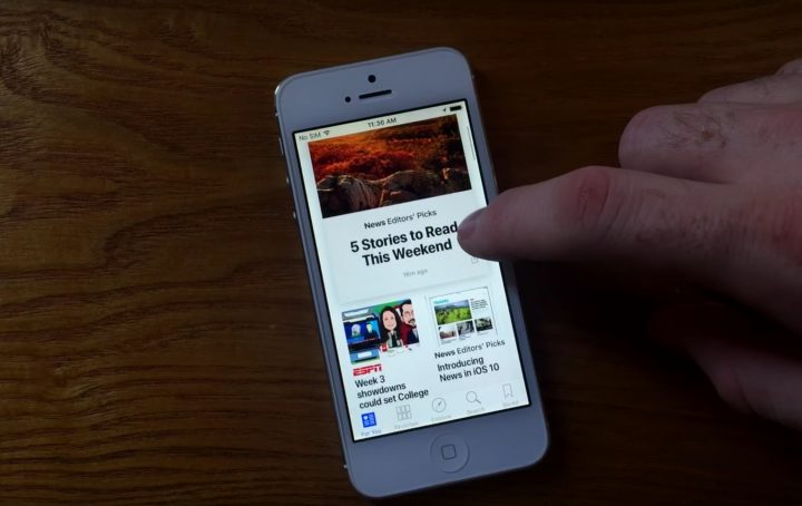 How to Use Apple News on iOS 10 - 2
