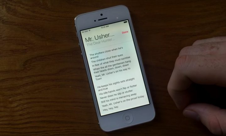 How to use Apple Music Lyrics iOS 10 - 1