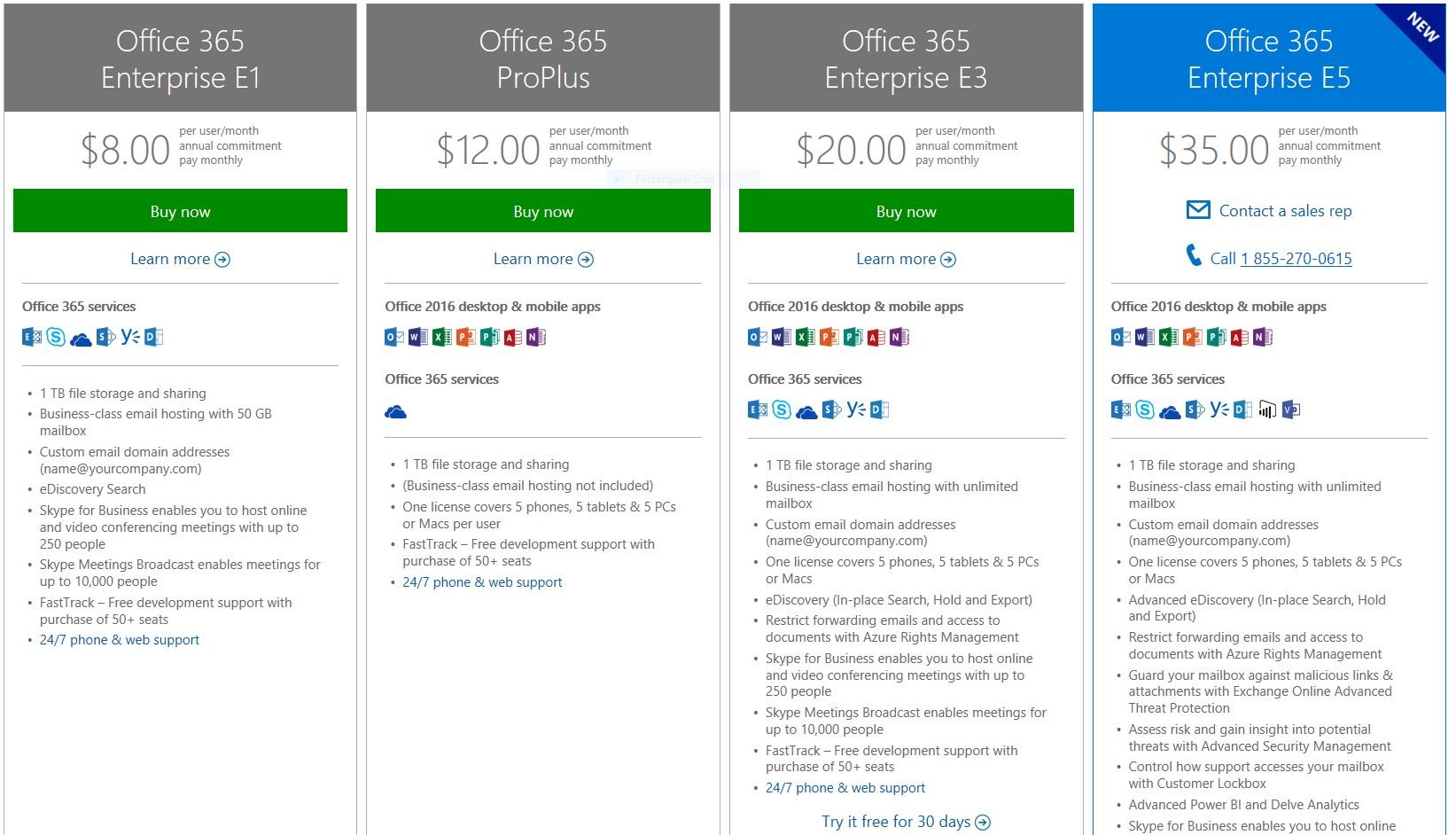 office 365 plan for business