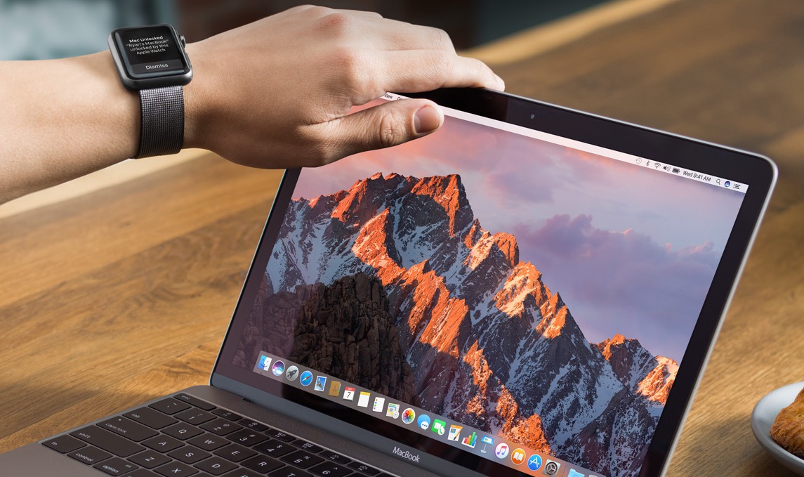 Auto unlock your Mac with an Apple Watch on macOS Sierra.
