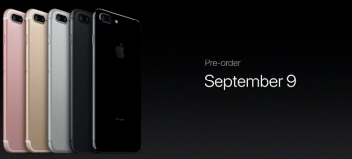 The iPhone 7 pre-order date is this Friday.