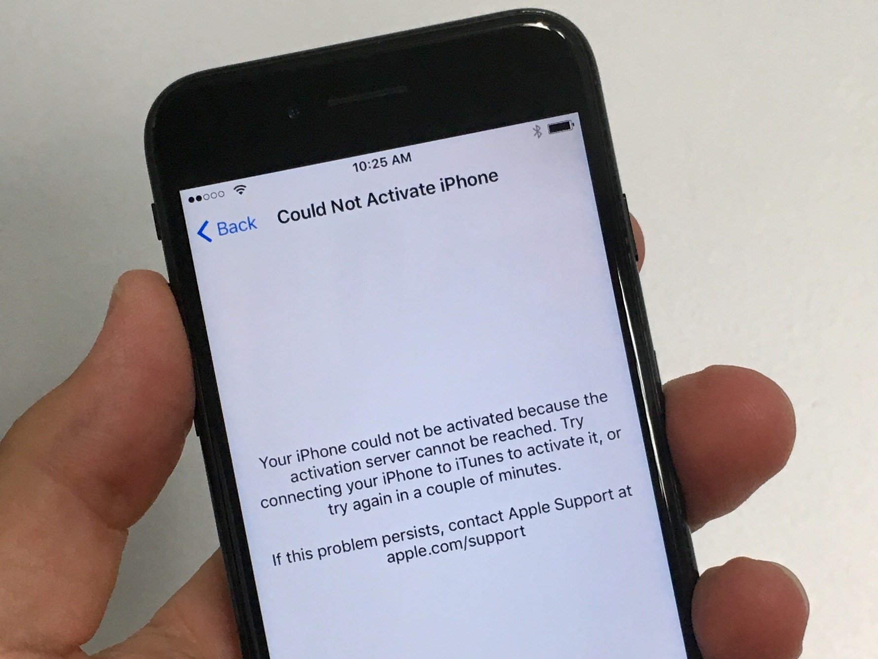 What to do if you run into any iPhone 7 activation problems or iCloud restore problems.
