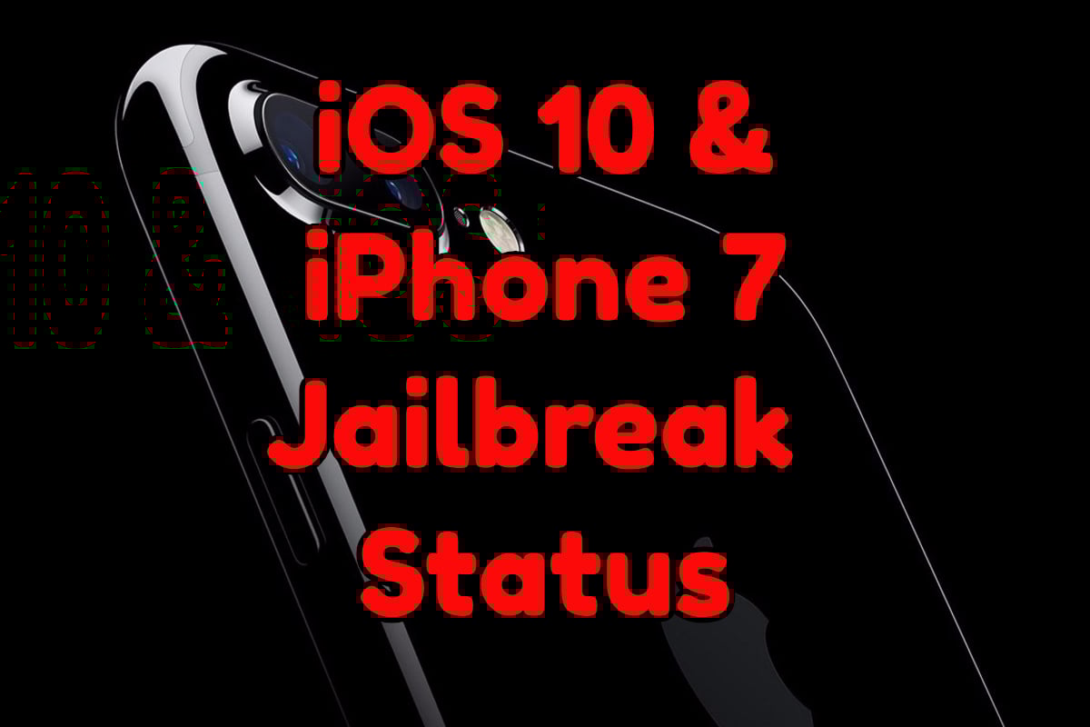 Hopefully the iOS 10 jailbreak and iPhone 7 jailbreak arrive on the same date.