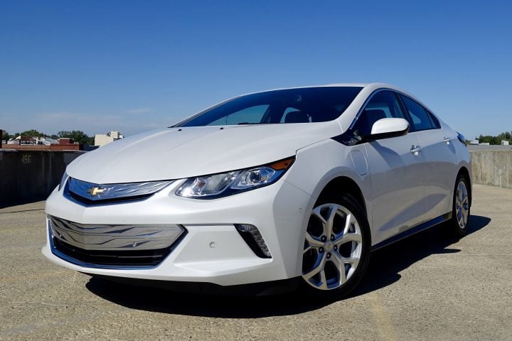 The Chevy Volt is fun to drive with quick electric vehicle acceleration and a smooth ride. 