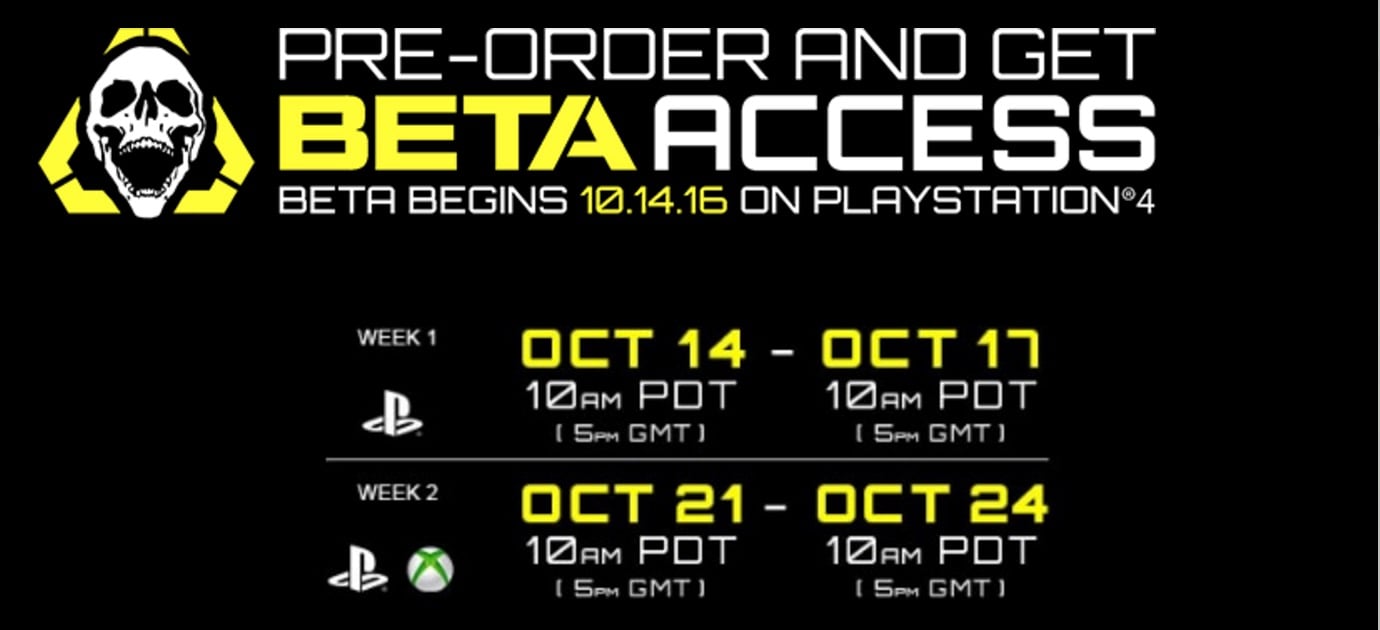 What you need to do to sign up for the Call of Duty: Infinite Warfare beta.