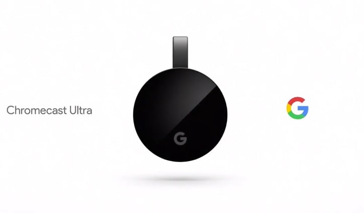 Este es el Chromecast Ultra.