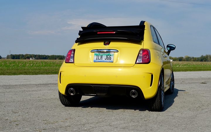The Fiat 500 Abarth demands attention with a ear-grabbing exhaust note especially when shifting.