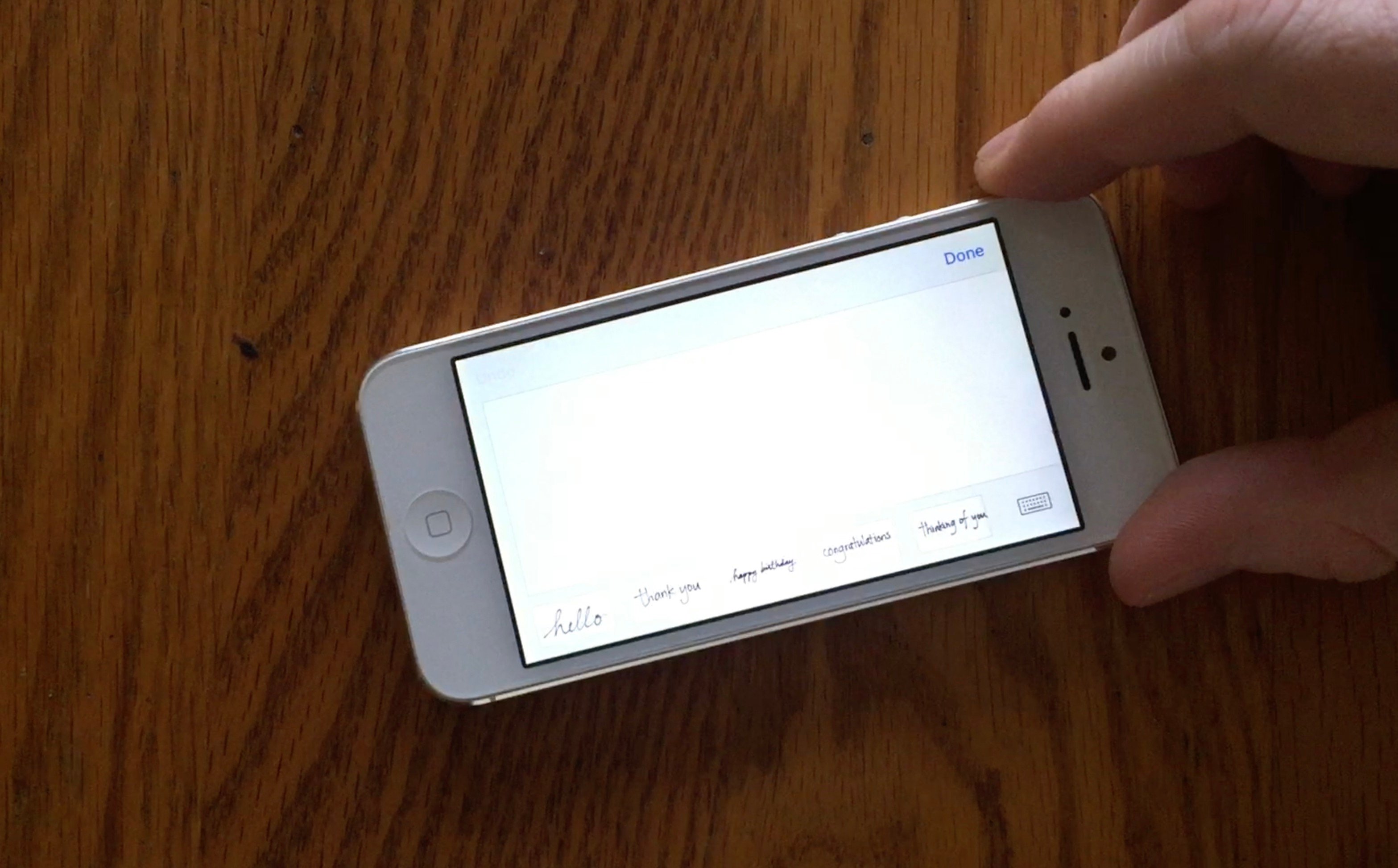 How to Write Handwritten Messages in iOS 10