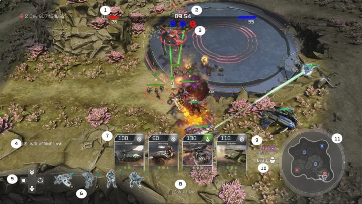Blitz Mode Halo Wars 2 Beta17