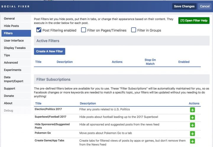How to block political posts on Facebook in 2017.