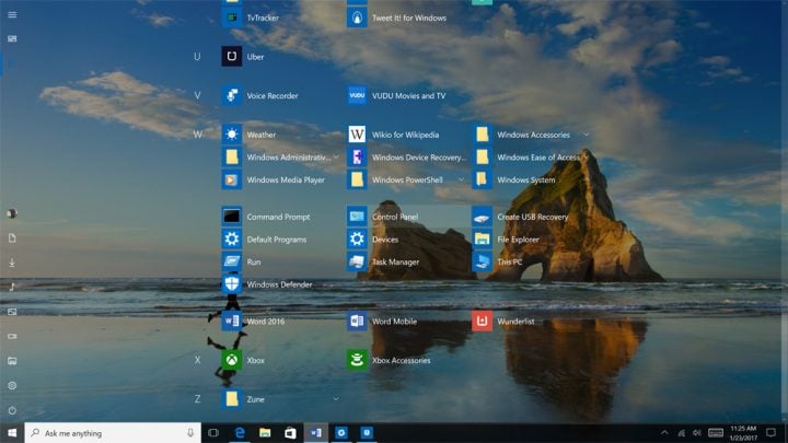 Control Panel in Windows 1006